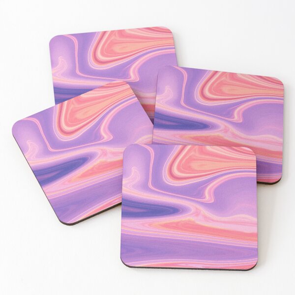 Item preview, Aesthetic Rose Pink Marble Texture Pattern  designed and sold by Christeena-.