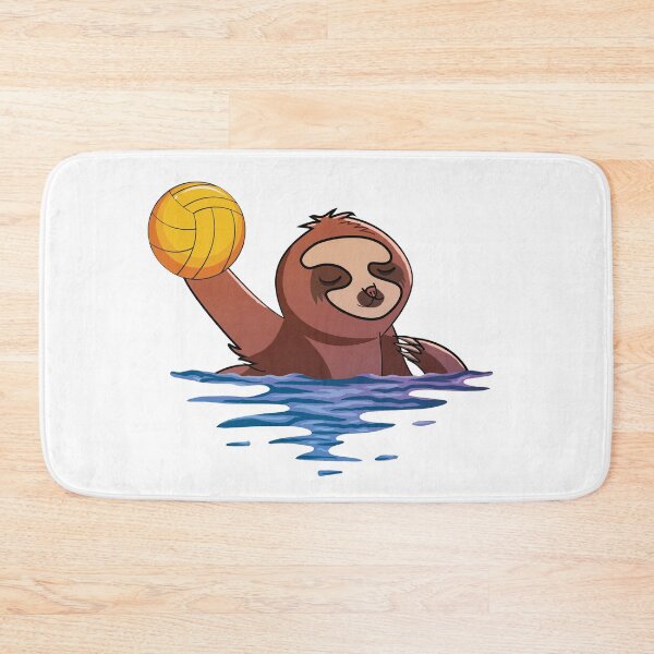 Item preview, Funny Sloth Water Polo Lover Gift designed and sold by MrEddie10.