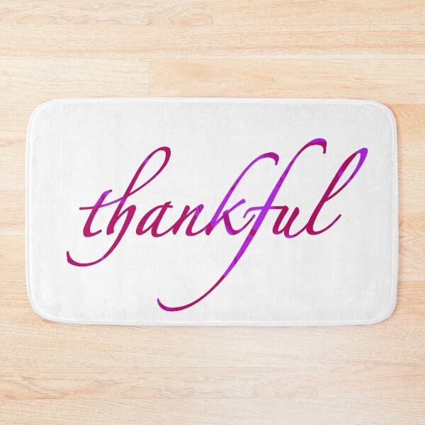 Item preview, Thankful Script designed and sold by Happyhobbithole.