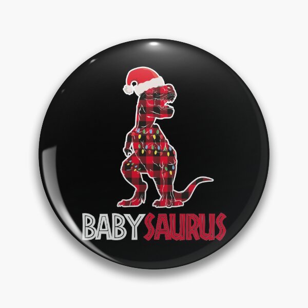Artikelvorschau, Dinosaurier-Weihnachtsbüffel-Pyjama passend zur Familie Babysaurus entworfen und verkauft von tinypurpleland.