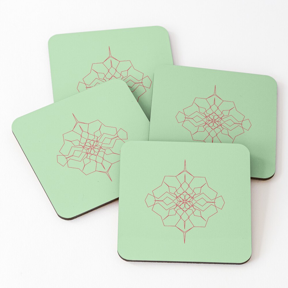 Item preview, Coasters (Set of 4) designed and sold by Raccoonidae.