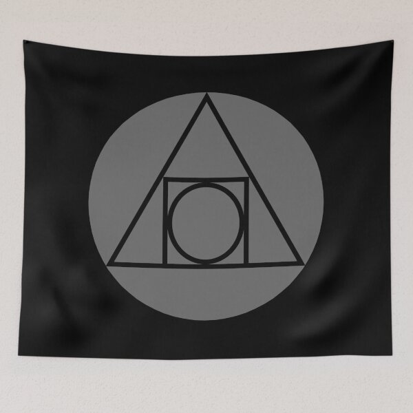Item preview, The Squared Circle in Gray designed and sold by Greenwood2112.