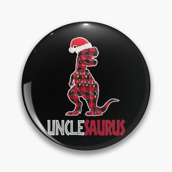 Item preview, Dinosaur Christmas Buffalo Pajamas matching family Unclesaurus designed and sold by tinypurpleland.