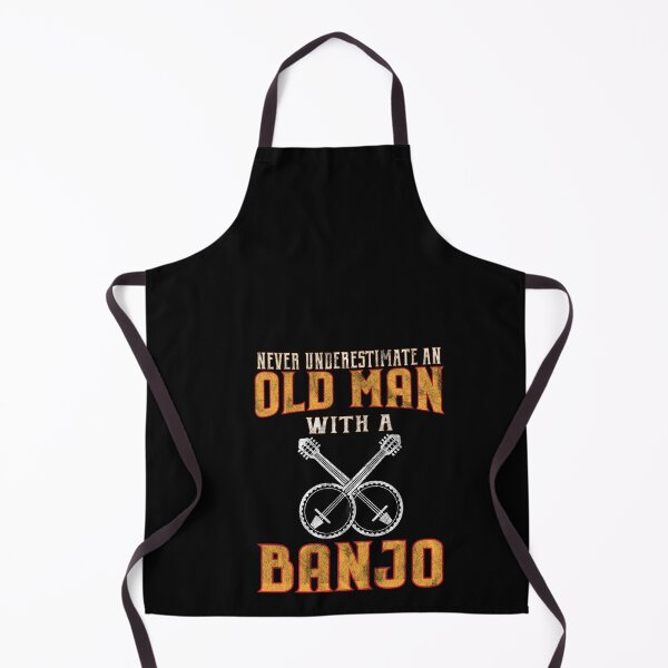 Item preview, Never Underestimate An Old Man With A Banjo designed and sold by helliazidi.