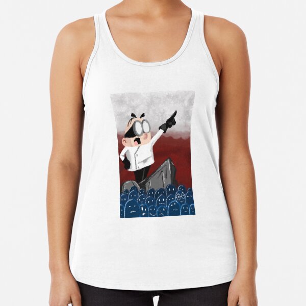 DR MAMALIGA PAINTING Racerback Tank Top