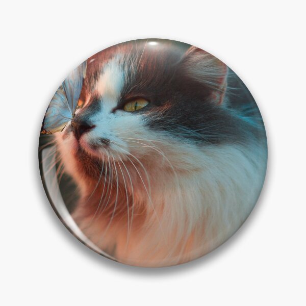 Item preview, butterfly ? cat ?‍⬛  designed and sold by Slide100.