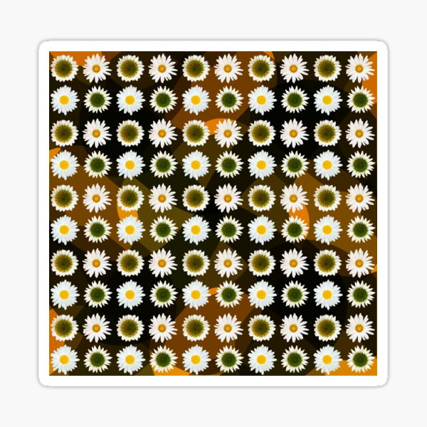 Daisies and Echineceas Sticker