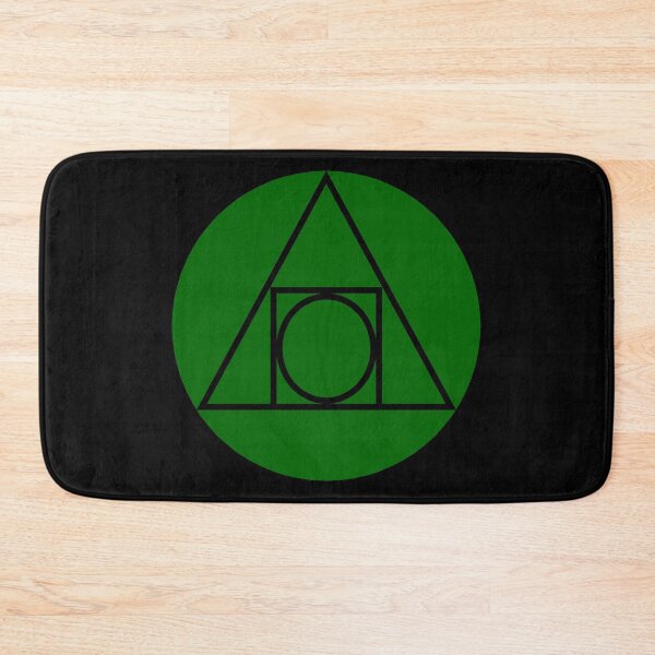 Item preview, The Squared Circle in Green designed and sold by Greenwood2112.