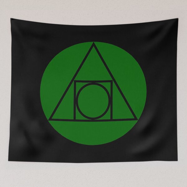 Item preview, The Squared Circle in Green designed and sold by Greenwood2112.