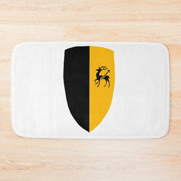 Item preview, A 14th Century Heater Shield featuring a Black Stag Insignia designed and sold by Katy Briant.