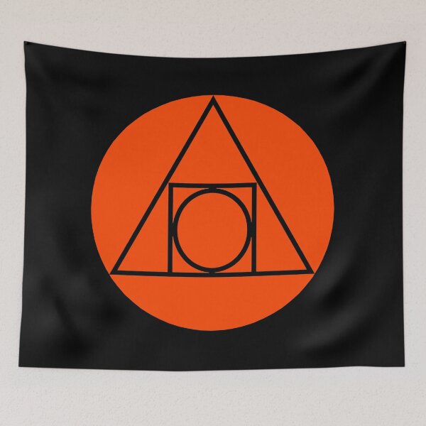 Item preview, The Squared Circle in Orange designed and sold by Greenwood2112.
