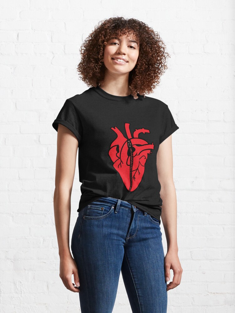 Alternate view of Zippet heart Classic T-Shirt