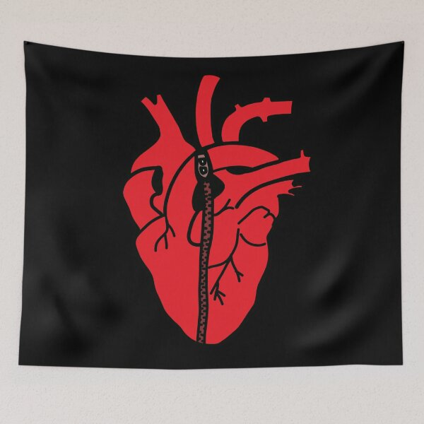 Item preview, Zipper heart designed and sold by Mermaidssparkle.