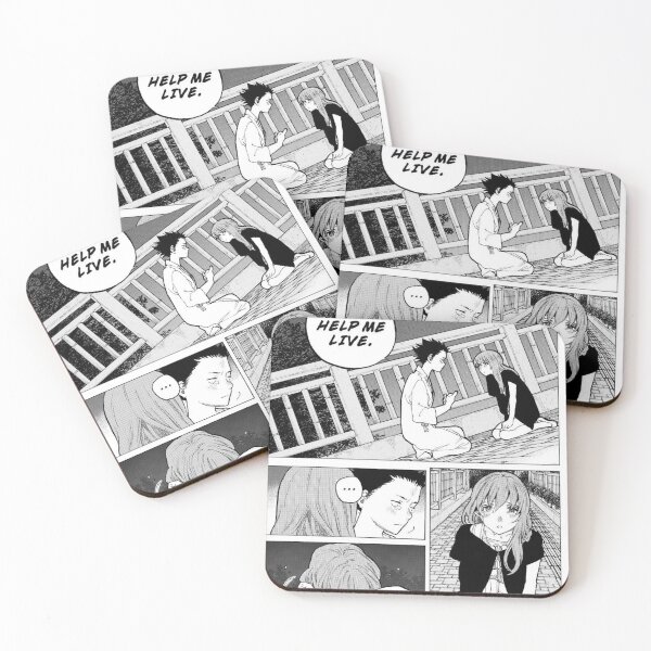Item preview, A Silent Voice Manga Panel designed and sold by adriannadam.