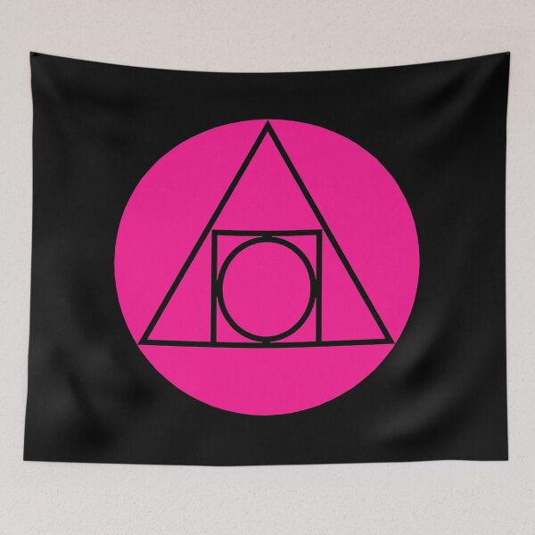 Item preview, The Squared Circle in Pink designed and sold by Greenwood2112.