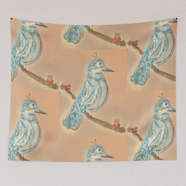 Item preview, Blue bird  designed and sold by Tonyasartprints.