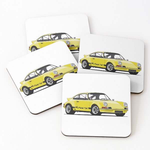 Item preview, classic yellow german car designed and sold by OlegNaches.