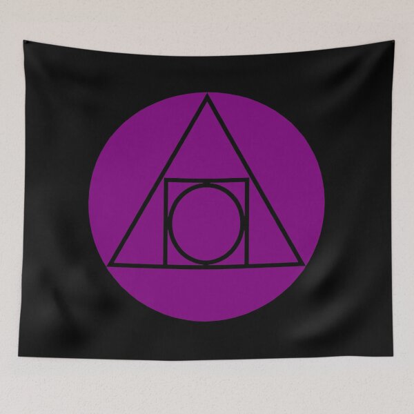 Item preview, The Squared Circle in Purple designed and sold by Greenwood2112.