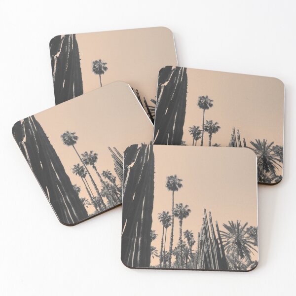 Item preview, Palm trees and cactus orange print designed and sold by yumistudios.
