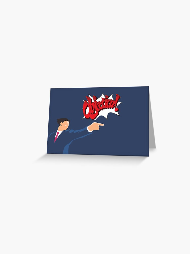 Ace attorney characters active Greeting Card for Sale by