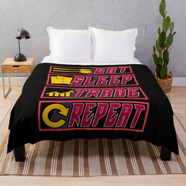 Item preview, Funny Eat Sleep Trade Repeat Investors designed and sold by perfectpresents.