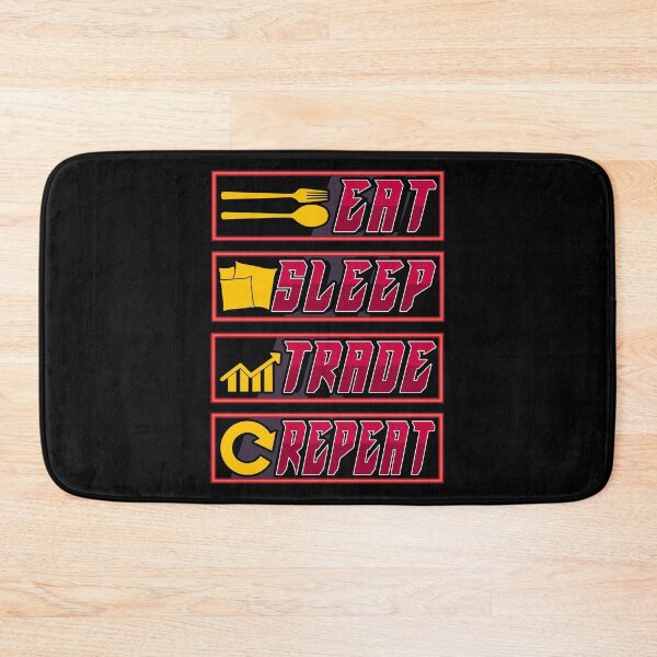 Item preview, Funny Eat Sleep Trade Repeat Investors designed and sold by perfectpresents.