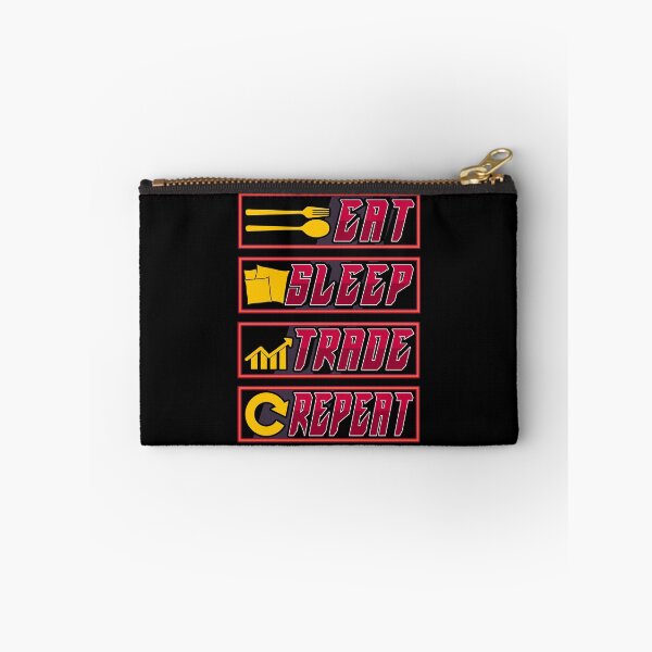 Item preview, Funny Eat Sleep Trade Repeat Investors designed and sold by perfectpresents.