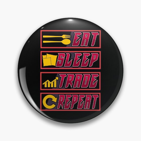 Item preview, Funny Eat Sleep Trade Repeat Investors designed and sold by perfectpresents.