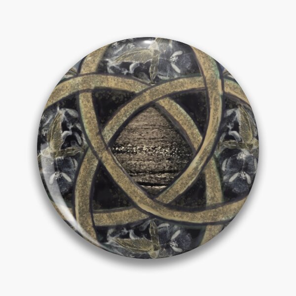 Item preview, Celtic knot with Mistletoe and Angels designed and sold by Visuddhi.