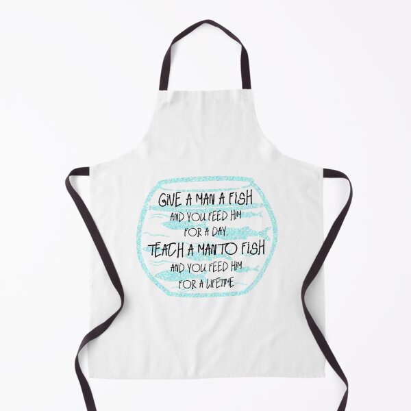 Item preview, Give a Man a Fish and You Feed Him For a Day designed and sold by goal-getter.