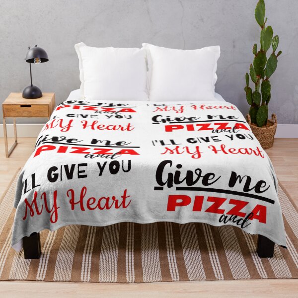 Item preview, Give me pizza and i'll give you my heart! designed and sold by 360DESIGNING.