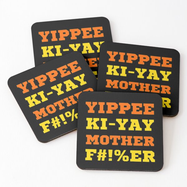 Item preview, Yippee ki yay designed and sold by BloompodDesigns.
