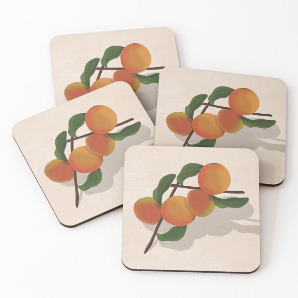 Item preview, Peaches Boho Poster Art Print designed and sold by Zetsmo.
