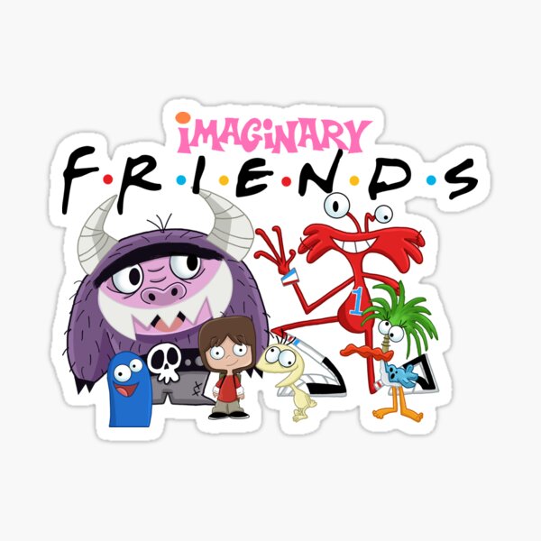 imagination buddies Sticker