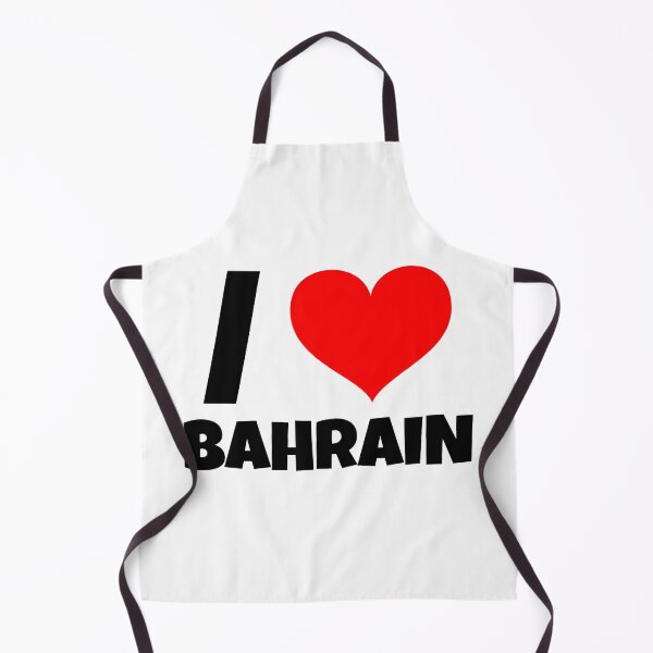 Item preview, I love Bahrain with a red heart designed and sold by ArabCorner.