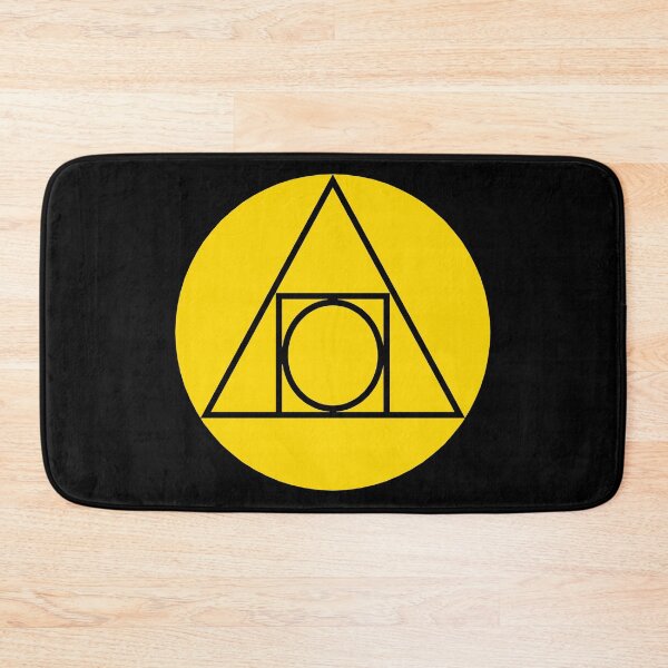 Item preview, The Squared Circle in Yellow designed and sold by Greenwood2112.