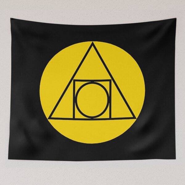 Item preview, The Squared Circle in Yellow designed and sold by Greenwood2112.