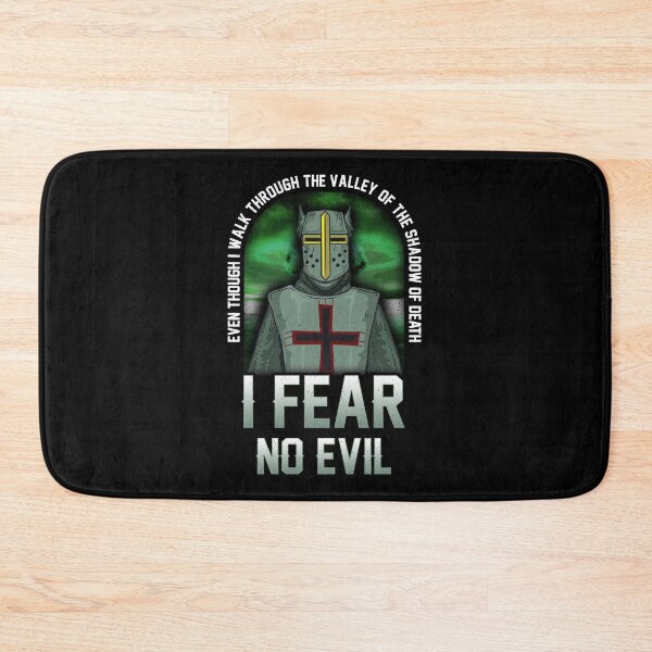 Item preview, Shadow of Death, I Fear No Evil Christian Templar designed and sold by perfectpresents.