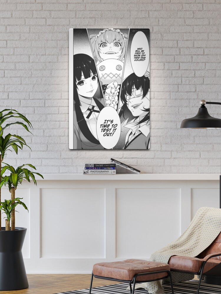 anime kakegurui ' Poster, picture, metal print, paint by Branden