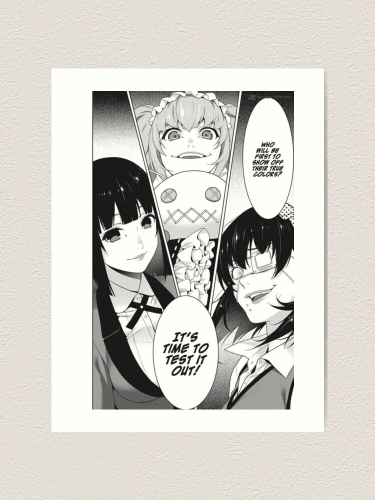 Kakegurui Manga Panel 2 | Poster