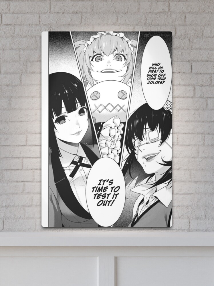 anime kakegurui ' Poster, picture, metal print, paint by Branden