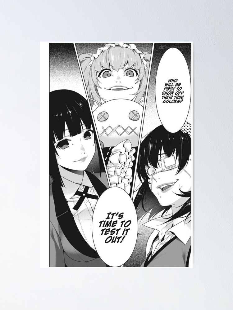 Kakegurui Manga Anime Poster