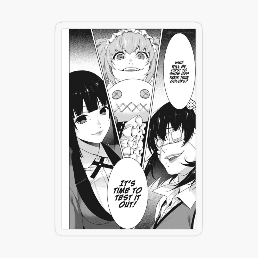 Kakegurui Manga Panel 2 iPad Case & Skin for Sale by adriannadam