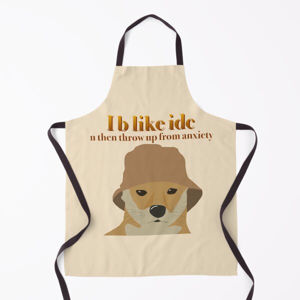 Item preview, dog reaction anxiety meme designed and sold by ai-light.