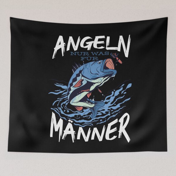 Item preview, Echte Männer Angeln Angler designed and sold by JonasDesign.