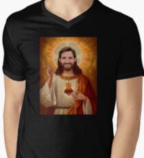 Joe Allen is the son of God. Men's V-Neck T-Shirt