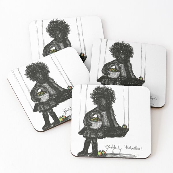 Item preview, Girl in a Garden designed and sold by Hurlyburlys.