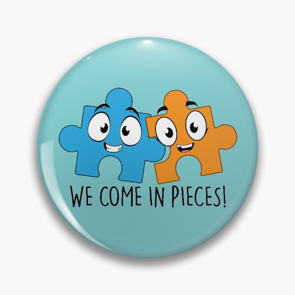 Item preview, We Come in Pieces! designed and sold by artistkalpesh.