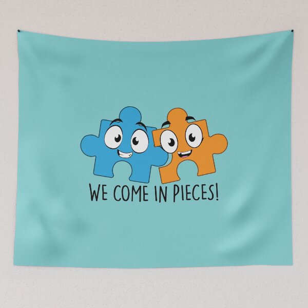 Item preview, We Come in Pieces! designed and sold by artistkalpesh.