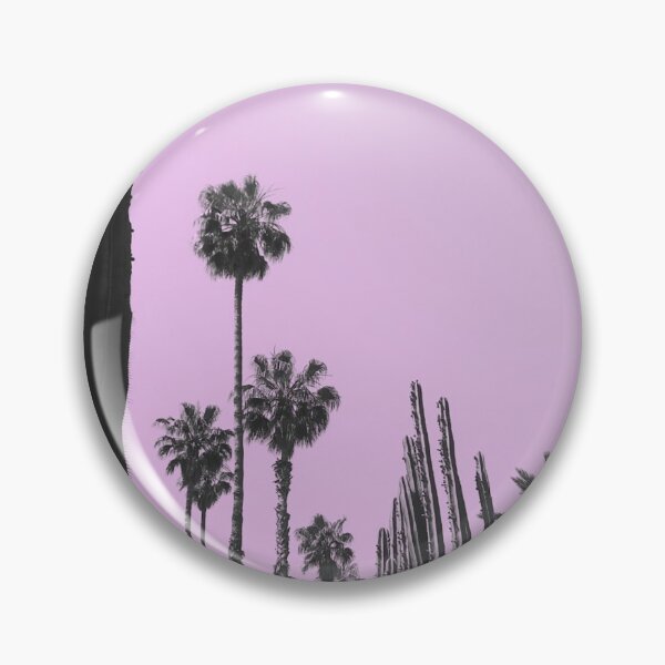Item preview, Palm trees and cactus pink/purple print designed and sold by yumistudios.